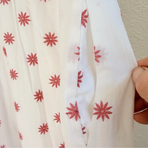 Boden white broderie ruffle embroidered maxi dress - Picture 7 of 11